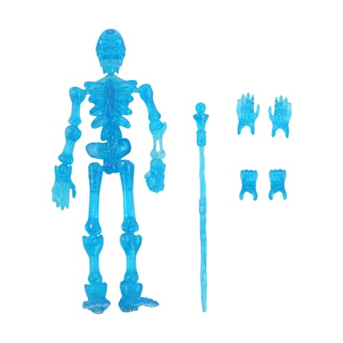 FGUUTYM -Actionfigur, bewegliches Dekor mit Sockel für Schreibtischregal oder kreatives Spielen für Sammler und Schulmaterialien Tumblr (Sky Blue, One Size) von FGUUTYM