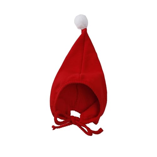 FGUUTYM Christmas Santa Baby Spring Fall Foreign Men's And Women's Elastic Hat Mütze Mädchen 51 (Red, One Size) von FGUUTYM