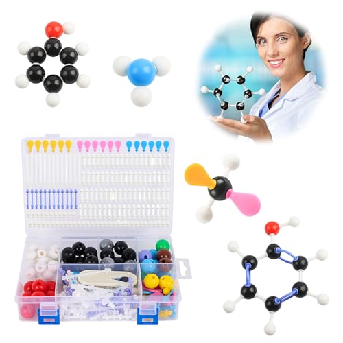 FGXY 304pcs organische und anorganische Chemie Molekularstrukturmodell, Molekularmodellbausatz, molekülmodellbaukasten, Praktische Geschenke für Schüler, Kinder und Freunde FGXY 304pcs organische und anorganische Chemie Molekularstrukturmodell, Molekularmodellbausatz, molekülmodellbaukasten, Praktische Geschenke für Schüler, Kinder und Freunde von FGXY