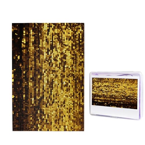 1000 Teile Puzzles für Erwachsene, herausforderndes Puzzle, personalisierte Holzpuzzles, Bildpuzzles, goldene Pailletten, funkelnde Puzzles aus Fotos, Puzzle, Geschenke für Familie, Geburtstag 1000 Teile Puzzles für Erwachsene, herausforderndes Puzzle, personalisierte Holzpuzzles, Bildpuzzles, goldene Pailletten, funkelnde Puzzles aus Fotos, Puzzle, Geschenke für Familie, Geburtstag von FHEBNDS