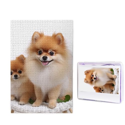1000 Teile Puzzles für Erwachsene, herausforderndes Puzzle, personalisierte Holzpuzzles, Bildpuzzles, niedliche Pommersche Puzzles aus Fotos, Puzzle, Geschenke für Familie, Geburtstag 1000 Teile Puzzles für Erwachsene, herausforderndes Puzzle, personalisierte Holzpuzzles, Bildpuzzles, niedliche Pommersche Puzzles aus Fotos, Puzzle, Geschenke für Familie, Geburtstag von FHEBNDS