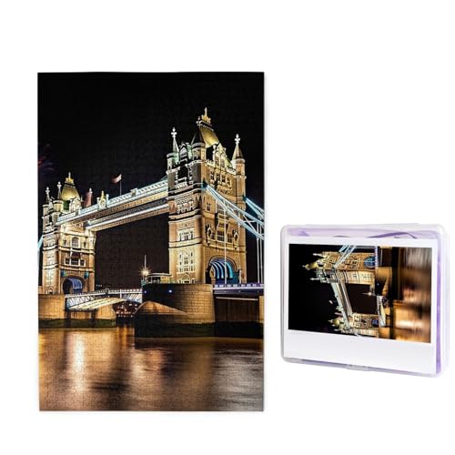 1000 Teile Puzzles für Erwachsene Herausfordernde Puzzle Personalisierte Holzpuzzles Bilderpuzzles Nacht London Tower Bridge Puzzles aus Fotos Puzzle Geschenke für Familie Geburtstag 1000 Teile Puzzles für Erwachsene Herausfordernde Puzzle Personalisierte Holzpuzzles Bilderpuzzles Nacht London Tower Bridge Puzzles aus Fotos Puzzle Geschenke für Familie Geburtstag von FHEBNDS