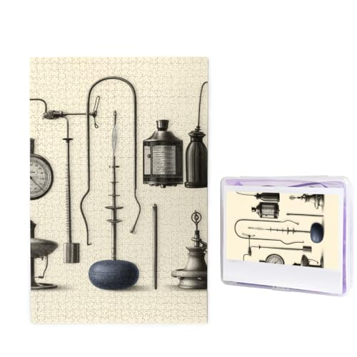 1000 Teile Puzzles für Erwachsene Herausfordernde Puzzle Personalisierte Holzpuzzles Bildpuzzles Medizinische Geräte und Instrumente Puzzles aus Fotos Puzzle Geschenke für Familie Geburtstag von FHEBNDS