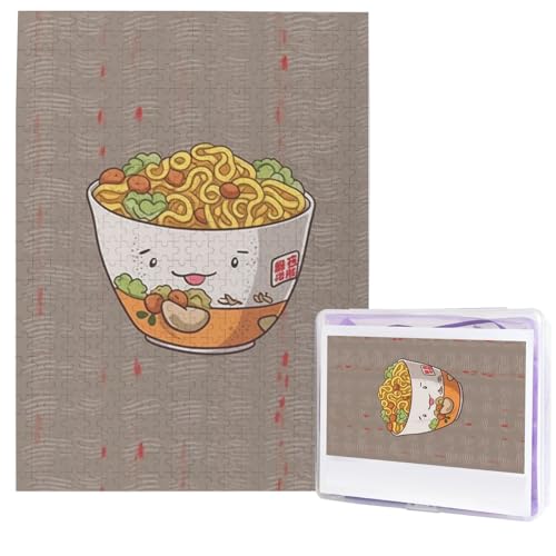 Eierbecher Nudel-Ramen-Puzzles 500 Teile, Puzzle aus Fotos, herausforderndes Puzzle für Erwachsene, personalisierte Holzpuzzle-Geschenke für Familie, Hochzeit, Geburtstag, 51,8 x 38,1 cm Eierbecher Nudel-Ramen-Puzzles 500 Teile, Puzzle aus Fotos, herausforderndes Puzzle für Erwachsene, personalisierte Holzpuzzle-Geschenke für Familie, Hochzeit, Geburtstag, 51,8 x 38,1 cm von FHEDVBN