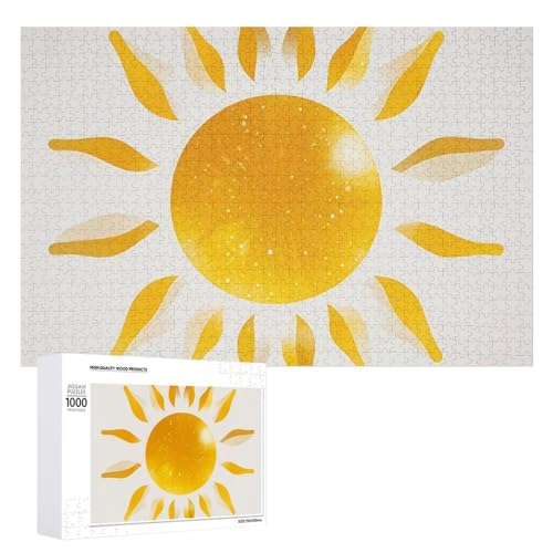 Abstrakte Kunst, goldenes Sonnenlicht, Puzzle für Erwachsene, Holzpuzzle für Muttertag, Premium-Puzzle mit einzigartigem Kunst-Design, herausforderndes Gehirn-Teaser, Geburtstagsgeschenk für alle Abstrakte Kunst, goldenes Sonnenlicht, Puzzle für Erwachsene, Holzpuzzle für Muttertag, Premium-Puzzle mit einzigartigem Kunst-Design, herausforderndes Gehirn-Teaser, Geburtstagsgeschenk für alle von FHESDCW