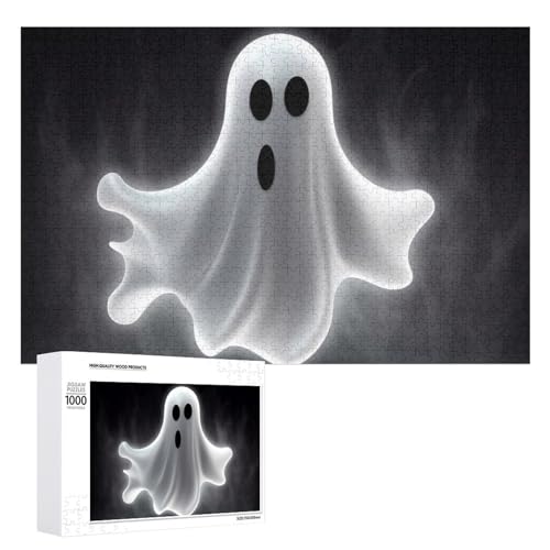 Black and Halloween Ghost Puzzle for Adults Wooden Jigsaw Puzzle for Mother's Day Premium Puzzle with Unique Art Design Challenging Brain Teaser Birthday Gift for All Ages 1000 PCS Black and Halloween Ghost Puzzle for Adults Wooden Jigsaw Puzzle for Mother's Day Premium Puzzle with Unique Art Design Challenging Brain Teaser Birthday Gift for All Ages 1000 PCS von FHESDCW