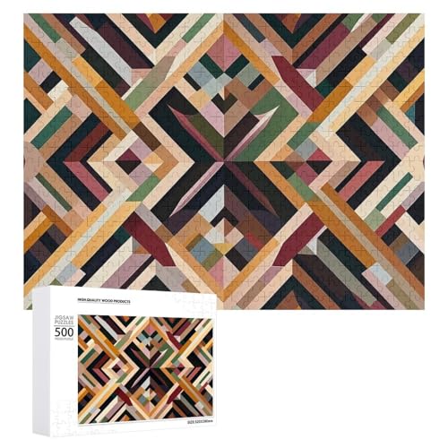 Diamantförmiges geometrisches Puzzle für Erwachsene, Holzpuzzle für Muttertag, Premium-Puzzle mit einzigartigem Kunst-Design, herausforderndes Gehirn-Teaser, Geburtstagsgeschenk für alle Altersgruppen Diamantförmiges geometrisches Puzzle für Erwachsene, Holzpuzzle für Muttertag, Premium-Puzzle mit einzigartigem Kunst-Design, herausforderndes Gehirn-Teaser, Geburtstagsgeschenk für alle Altersgruppen von FHESDCW