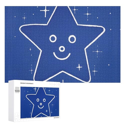 Interessantes Stern-Puzzle für Erwachsene, Holzpuzzle für Muttertag, Premium-Puzzle mit einzigartigem Kunst-Design, herausforderndes Gehirn-Teaser, Geburtstagsgeschenk für alle Altersgruppen, 1000 Interessantes Stern-Puzzle für Erwachsene, Holzpuzzle für Muttertag, Premium-Puzzle mit einzigartigem Kunst-Design, herausforderndes Gehirn-Teaser, Geburtstagsgeschenk für alle Altersgruppen, 1000 von FHESDCW