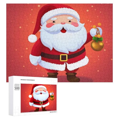 Niedliches Weihnachtsmann-Puzzle für Erwachsene, Holzpuzzle für Muttertag, Premium-Puzzle mit einzigartigem Kunst-Design, herausforderndes Gehirn-Teaser, Geburtstagsgeschenk für alle Altersgruppen Niedliches Weihnachtsmann-Puzzle für Erwachsene, Holzpuzzle für Muttertag, Premium-Puzzle mit einzigartigem Kunst-Design, herausforderndes Gehirn-Teaser, Geburtstagsgeschenk für alle Altersgruppen von FHESDCW