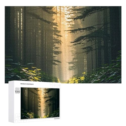 The Tyndall Effektpuzzle für Erwachsene, Holzpuzzle für Muttertag, Premium-Puzzle mit einzigartigem Kunstdesign, herausforderndes Gehirn-Teaser, Geburtstagsgeschenk für alle Altersgruppen, 1000 Teile The Tyndall Effektpuzzle für Erwachsene, Holzpuzzle für Muttertag, Premium-Puzzle mit einzigartigem Kunstdesign, herausforderndes Gehirn-Teaser, Geburtstagsgeschenk für alle Altersgruppen, 1000 Teile von FHESDCW