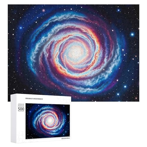 Weltraumnebel-Gaswolken-Puzzle für Erwachsene, Holzpuzzle für Muttertag, Premium-Puzzle mit einzigartigem Kunst-Design, herausforderndes Gehirn-Teaser, Geburtstagsgeschenk für alle Altersgruppen, 500 Weltraumnebel-Gaswolken-Puzzle für Erwachsene, Holzpuzzle für Muttertag, Premium-Puzzle mit einzigartigem Kunst-Design, herausforderndes Gehirn-Teaser, Geburtstagsgeschenk für alle Altersgruppen, 500 von FHESDCW