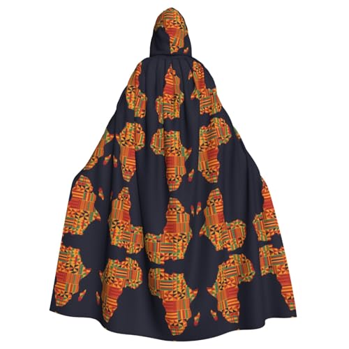 FHIZOAL Afrikanische Textilmuster Kapuzenumhang Kapuzenmantel Halloween Weihnachten Hexe Vampire Sensenmann Kostüm Cosplay Party FHIZOAL Afrikanische Textilmuster Kapuzenumhang Kapuzenmantel Halloween Weihnachten Hexe Vampire Sensenmann Kostüm Cosplay Party von FHIZOAL