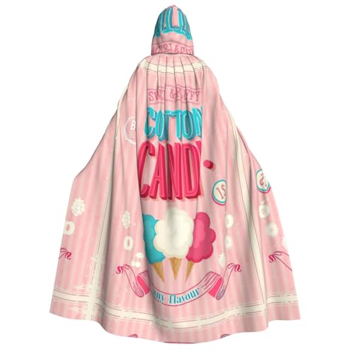 FHIZOAL Cotton Candy Kapuzenumhang für Erwachsene, Vampir-Hexenumhang, Halloween, Weihnachten, Cosplay, Kostüme, Themenpartys FHIZOAL Cotton Candy Kapuzenumhang für Erwachsene, Vampir-Hexenumhang, Halloween, Weihnachten, Cosplay, Kostüme, Themenpartys von FHIZOAL