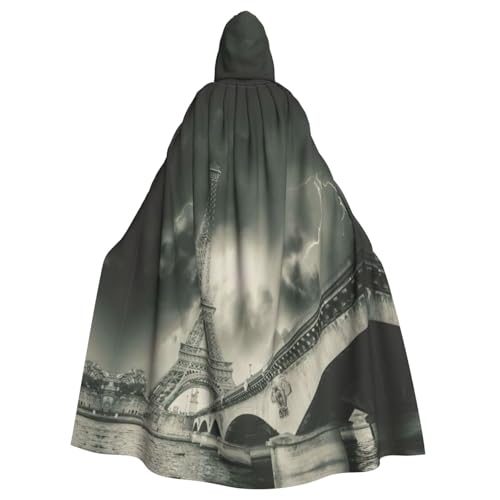 FHIZOAL Eiffelturm Kapuzenumhang Kapuzenmantel Halloween Weihnachten Hexe Vampire Sensenmann Kostüm Cosplay Party FHIZOAL Eiffelturm Kapuzenumhang Kapuzenmantel Halloween Weihnachten Hexe Vampire Sensenmann Kostüm Cosplay Party von FHIZOAL