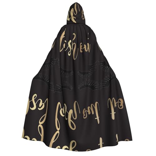 FHIZOAL Eyelash Kapuzenumhang für Erwachsene, Vampir, Hexe, Umhang, Halloween, Weihnachten, Cosplay, Kostüme, Themenpartys FHIZOAL Eyelash Kapuzenumhang für Erwachsene, Vampir, Hexe, Umhang, Halloween, Weihnachten, Cosplay, Kostüme, Themenpartys von FHIZOAL