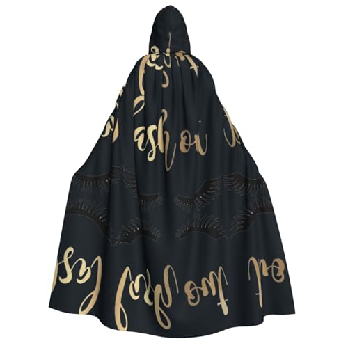 FHIZOAL Eyelash Kapuzenumhang für Erwachsene, Vampir, Hexe, Umhang, Halloween, Weihnachten, Cosplay, Kostüme, Themenpartys FHIZOAL Eyelash Kapuzenumhang für Erwachsene, Vampir, Hexe, Umhang, Halloween, Weihnachten, Cosplay, Kostüme, Themenpartys von FHIZOAL