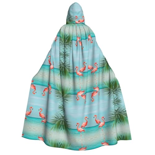 FHIZOAL Flamingo im Wasser Kapuzenumhang für Erwachsene, Vampir-Hexenumhang, Halloween, Weihnachten, Cosplay, Kostüme, Themenpartys FHIZOAL Flamingo im Wasser Kapuzenumhang für Erwachsene, Vampir-Hexenumhang, Halloween, Weihnachten, Cosplay, Kostüme, Themenpartys von FHIZOAL