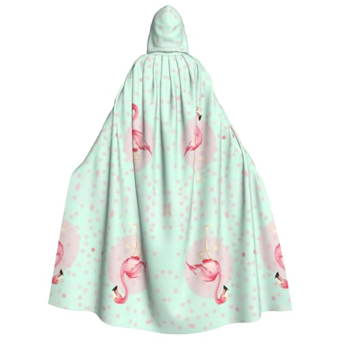 FHIZOAL Flamingos Kapuzenumhang für Erwachsene, Vampir-Hexenumhang, Halloween, Weihnachten, Cosplay, Kostüme, Themenpartys FHIZOAL Flamingos Kapuzenumhang für Erwachsene, Vampir-Hexenumhang, Halloween, Weihnachten, Cosplay, Kostüme, Themenpartys von FHIZOAL