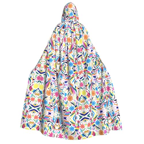 FHIZOAL Mexikanische Otomi-Tiere mit Kapuze für Erwachsene, Vampir-Hexenumhang, Halloween, Weihnachten, Cosplay, Kostüme, Themenpartys FHIZOAL Mexikanische Otomi-Tiere mit Kapuze für Erwachsene, Vampir-Hexenumhang, Halloween, Weihnachten, Cosplay, Kostüme, Themenpartys von FHIZOAL