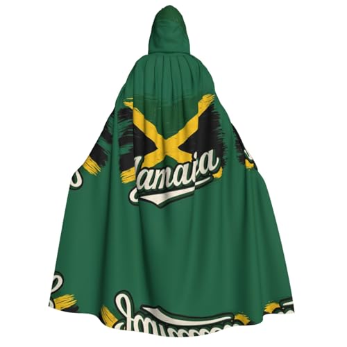 FHIZOAL Umhang mit Kapuze für Erwachsene, Jamaikanische Flagge, Vampir, Hexe, Umhang, Halloween, Weihnachten, Cosplay, Kostüme, Themenpartys FHIZOAL Umhang mit Kapuze für Erwachsene, Jamaikanische Flagge, Vampir, Hexe, Umhang, Halloween, Weihnachten, Cosplay, Kostüme, Themenpartys von FHIZOAL