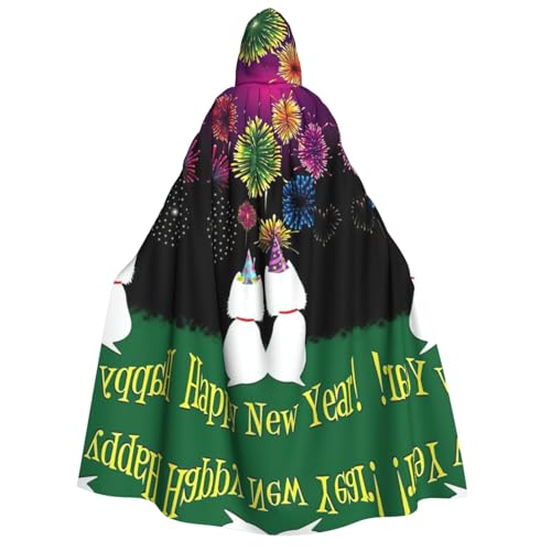FHIZOAL Umhang mit Kapuze für Erwachsene, Vampir-Hexenumhang, Halloween, Weihnachten, Cosplay, Kostüme, Themenpartys FHIZOAL Umhang mit Kapuze für Erwachsene, Vampir-Hexenumhang, Halloween, Weihnachten, Cosplay, Kostüme, Themenpartys von FHIZOAL