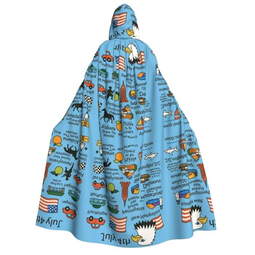 FHIZOAL Umhang mit Kapuze für Erwachsene, Vampir-Hexenumhang, für Halloween, Weihnachten, Cosplay, Motto-Partys FHIZOAL Umhang mit Kapuze für Erwachsene, Vampir-Hexenumhang, für Halloween, Weihnachten, Cosplay, Motto-Partys von FHIZOAL