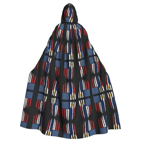 FHIZOAL Umhang mit Kapuze für Halloween, Weihnachten, Hexe, Vampire, Sensenmann, Kostüm, Cosplay, Party FHIZOAL Umhang mit Kapuze für Halloween, Weihnachten, Hexe, Vampire, Sensenmann, Kostüm, Cosplay, Party von FHIZOAL