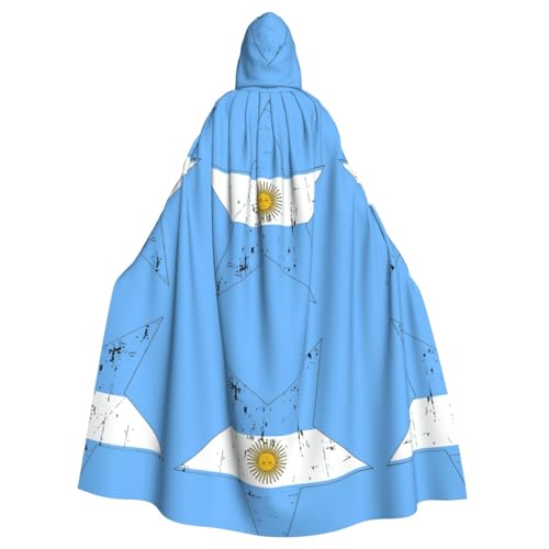 Umhang mit Kapuze und Argentinien-Flagge, für Halloween, Weihnachten, Hexe, Vampire, Sensenmann, Kostüm, Cosplay, Party Umhang mit Kapuze und Argentinien-Flagge, für Halloween, Weihnachten, Hexe, Vampire, Sensenmann, Kostüm, Cosplay, Party von FHIZOAL