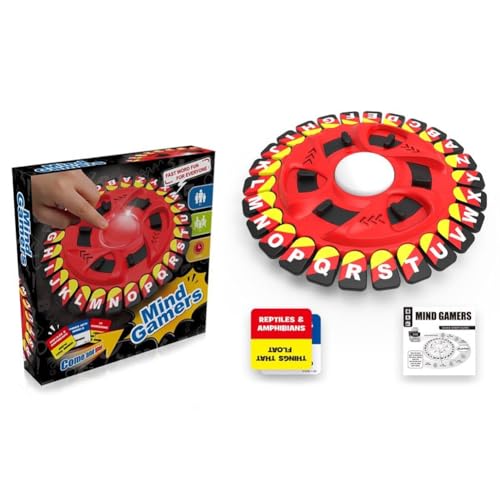 FIENZA Wörter Sturm Spiel Deutsch, Buchstaben Spiel Rasende Think Wörter mit 26 Wortspiel Words, Buchstabenspiel Wortspiele Spiele für Erwachsene Kinder von FIENZA