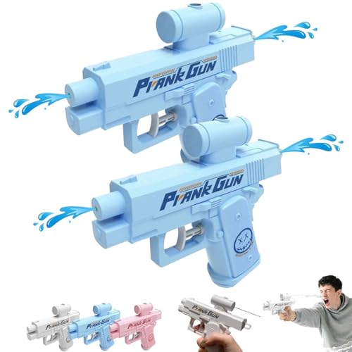 Prank Gun,Streich-Wasserpistole Prank Zwanghafte Zweiwege-Wasserpistole Ideale Neuheitsgeschenke for Freunde, Klassenkameraden Und Familie von FIENZA