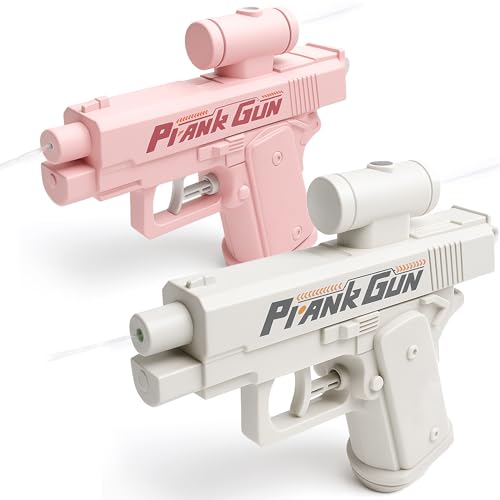 Prank Gun,Streich-Wasserpistole Prank Zwanghafte Zweiwege-Wasserpistole Ideale Neuheitsgeschenke for Freunde, Klassenkameraden Und Familie von FIENZA