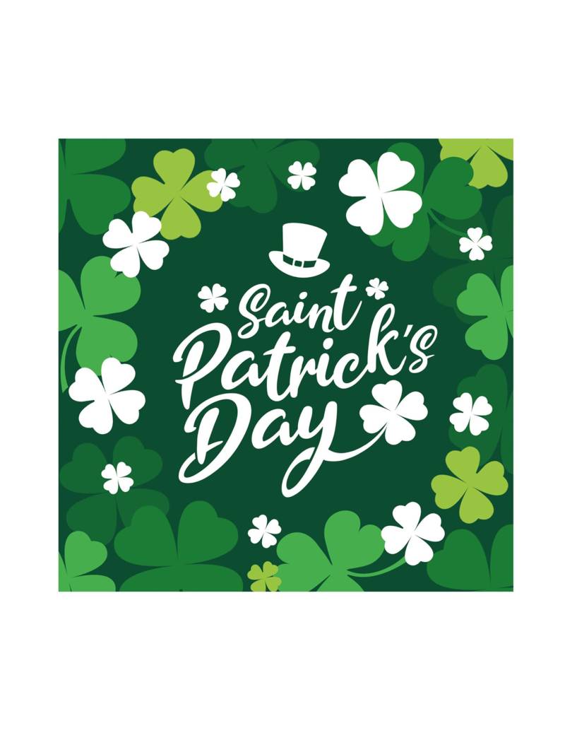 12 St. Patrick Servietten 16 x 16 cm 12 St. Patrick Servietten 16 x 16 cm von FIESTAS GUIRCA, S.L.
