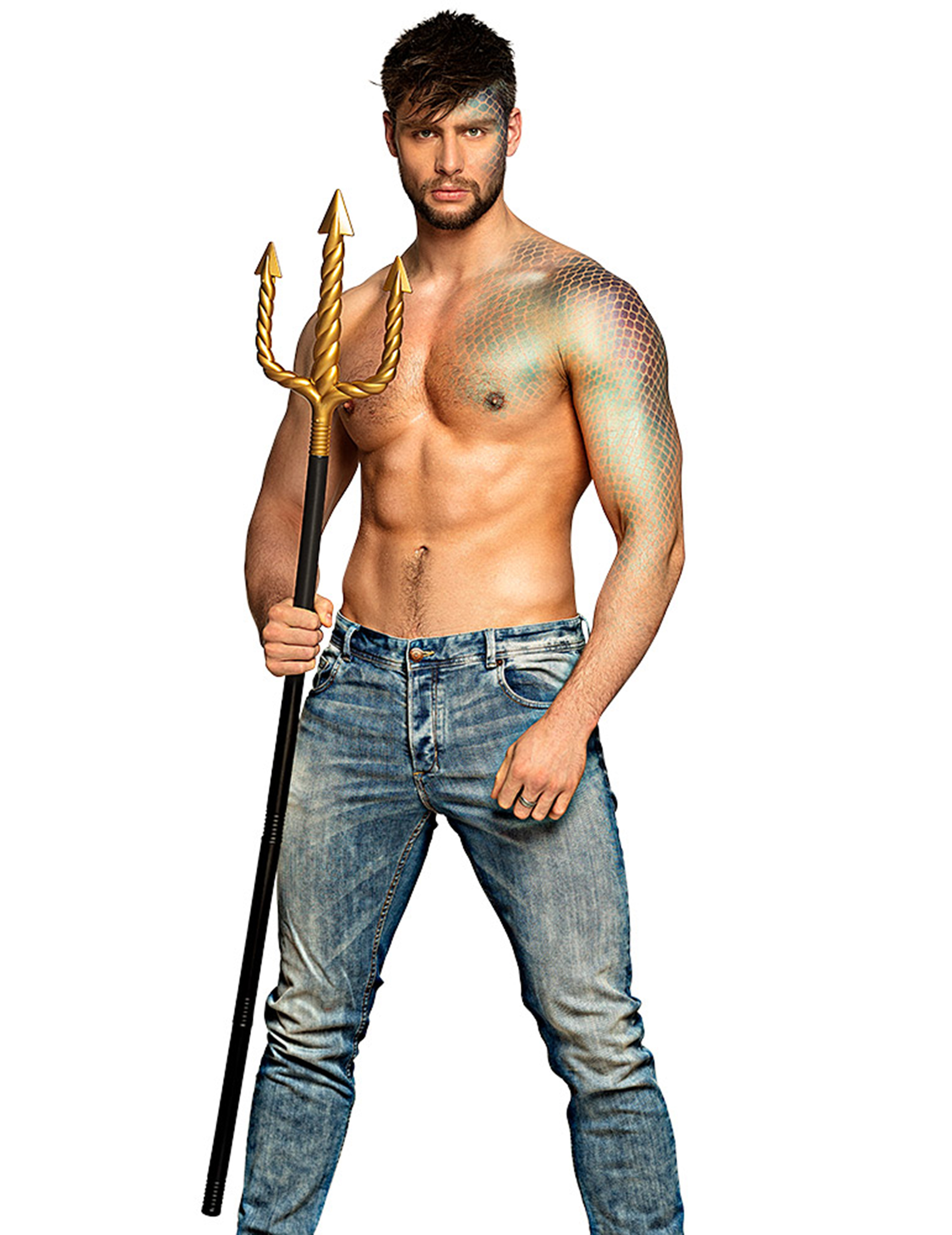 138 cm Poseidon Dreizack von FIESTAS GUIRCA, S.L.