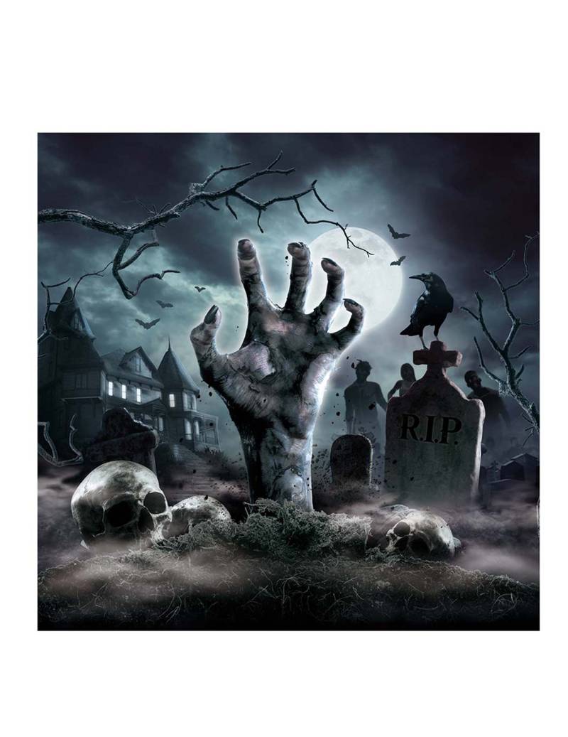 20 Halloween Servietten 16 x 16cm von FIESTAS GUIRCA, S.L.