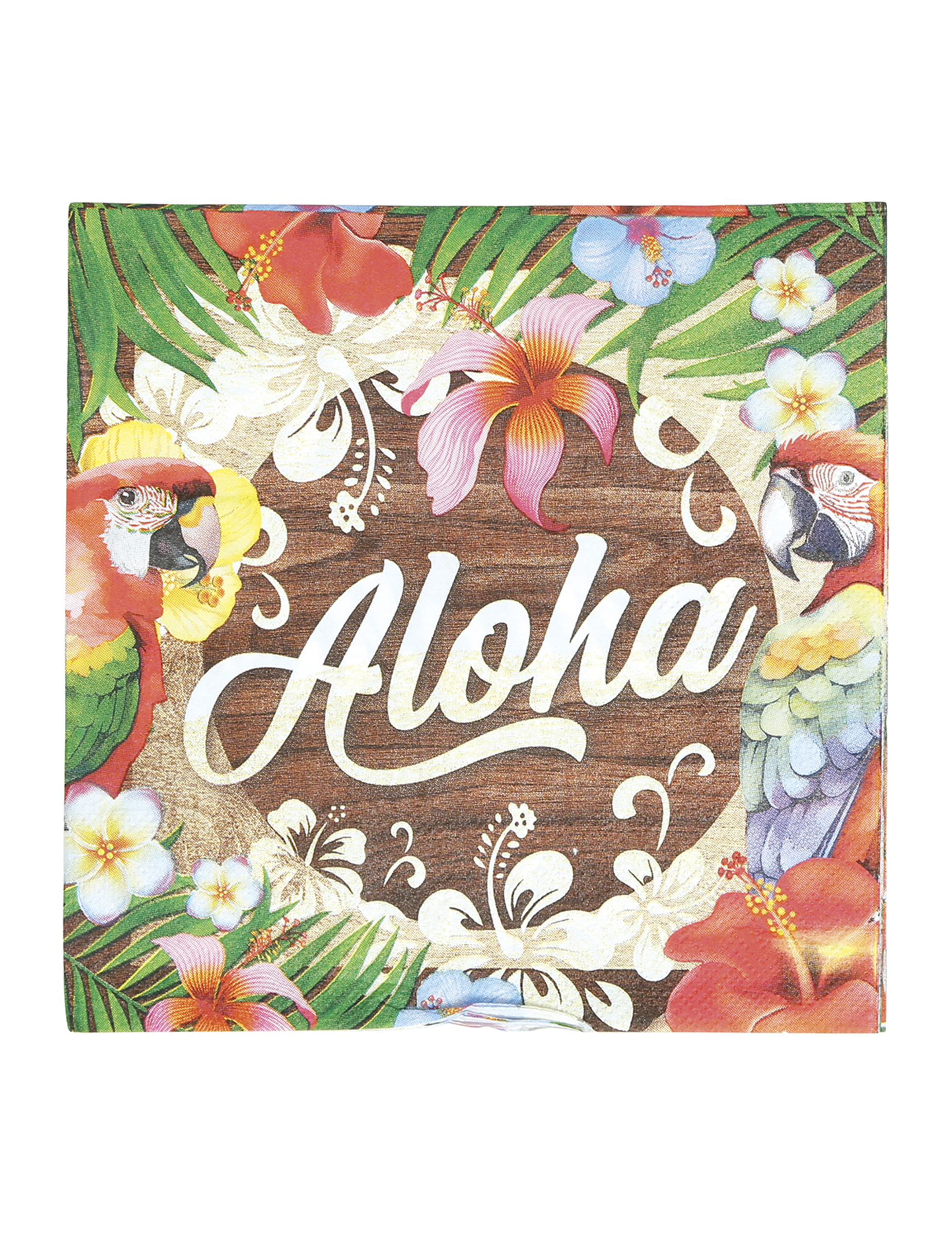 20 Servietten Aloha Hawaii 16 x 16 cm von FIESTAS GUIRCA, S.L.