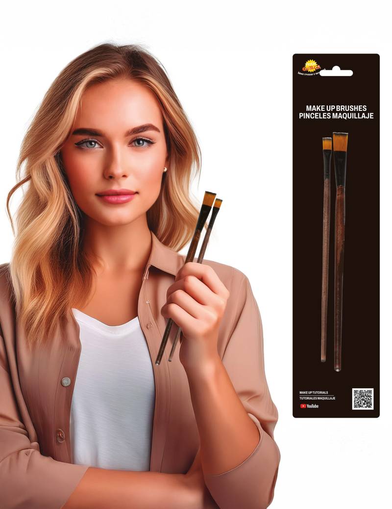 2er-Set Schminkpinsel von FIESTAS GUIRCA, S.L.