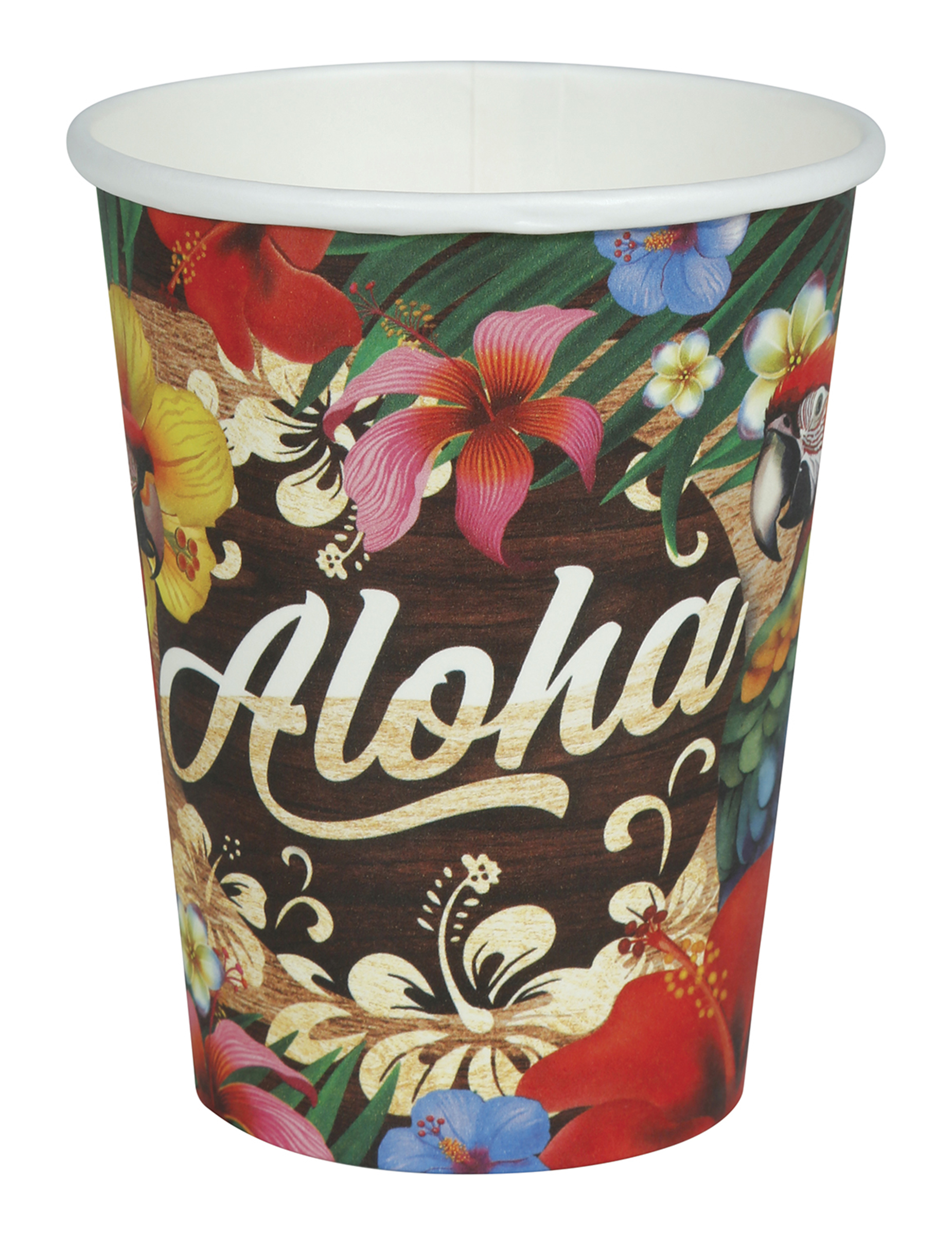 6 Becher Aloha Hawaii 240 ml von FIESTAS GUIRCA, S.L.