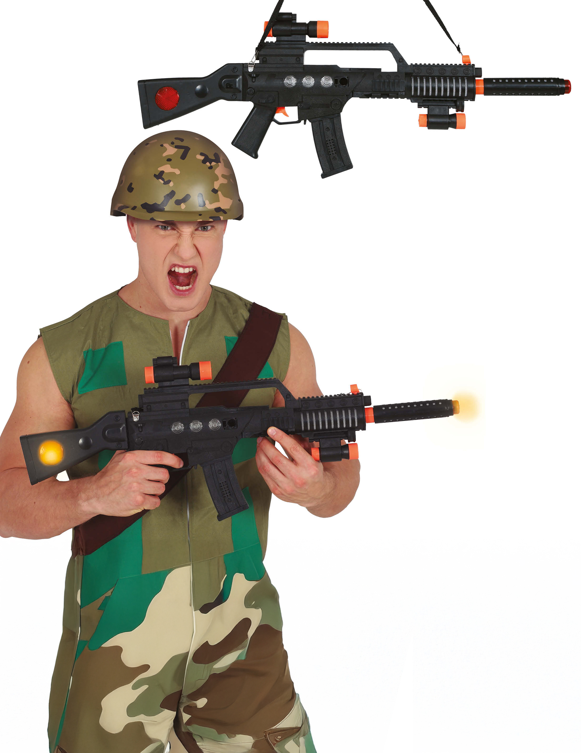 70 cm Sturmgewehr mit Effekten von FIESTAS GUIRCA, S.L.