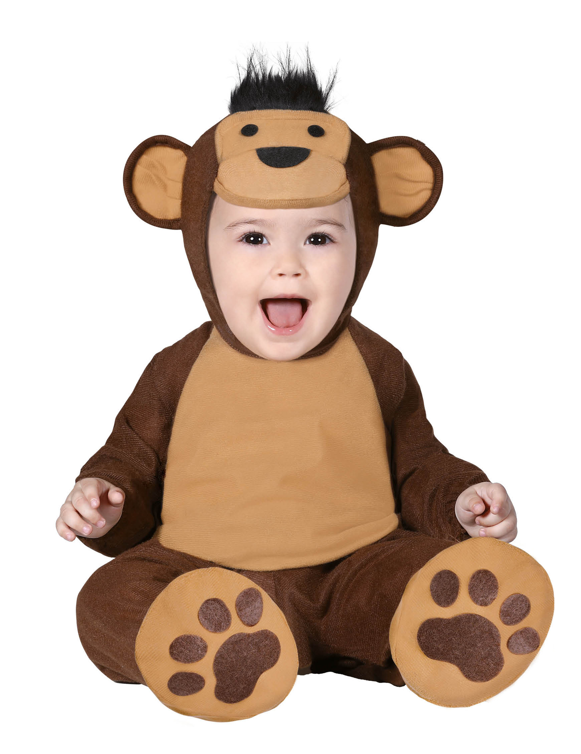 Affen-Babykostüm Tierkostüm braun Affen-Babykostüm Tierkostüm braun von FIESTAS GUIRCA, S.L.