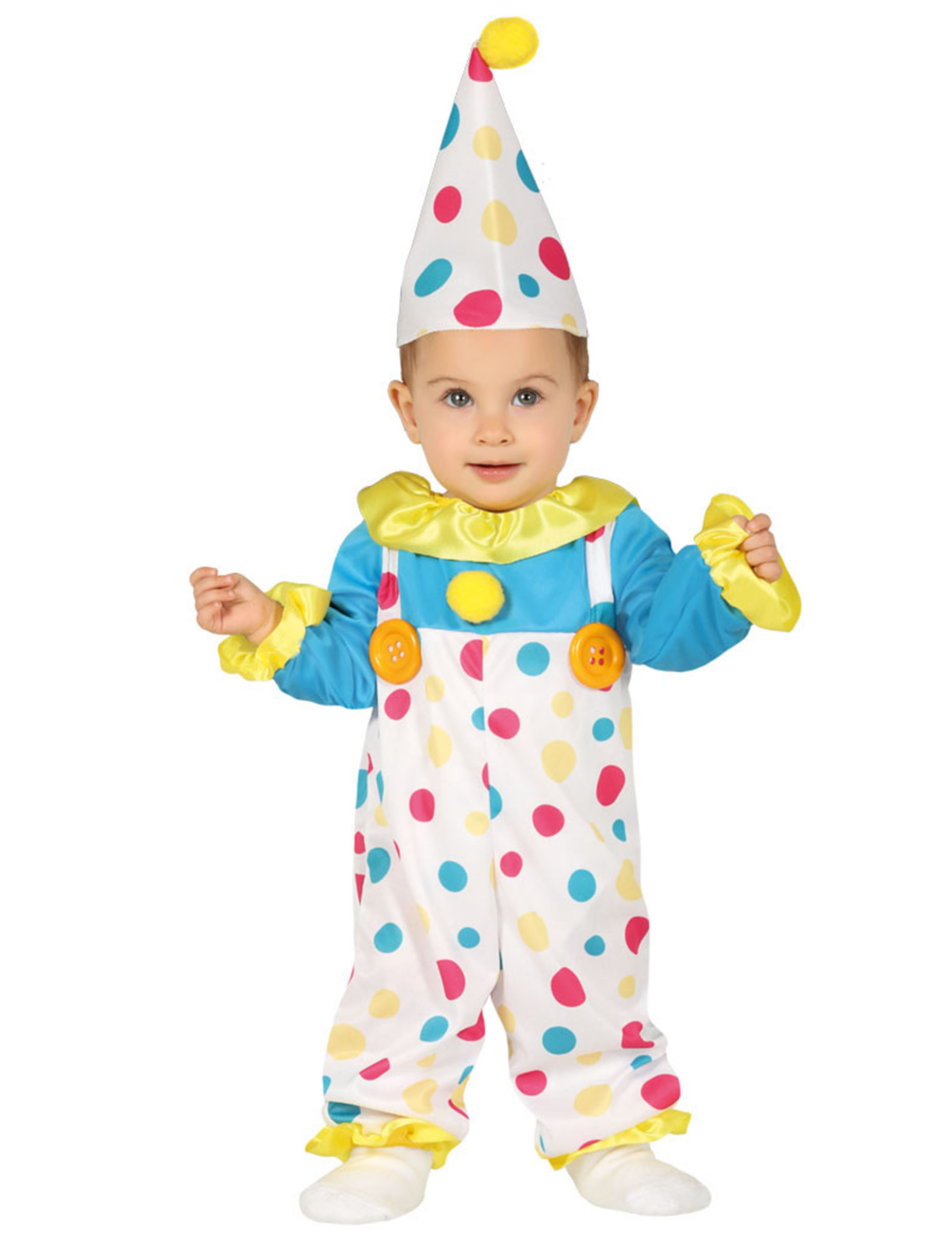 Babykostüm Clown bunt Babykostüm Clown bunt von FIESTAS GUIRCA, S.L.