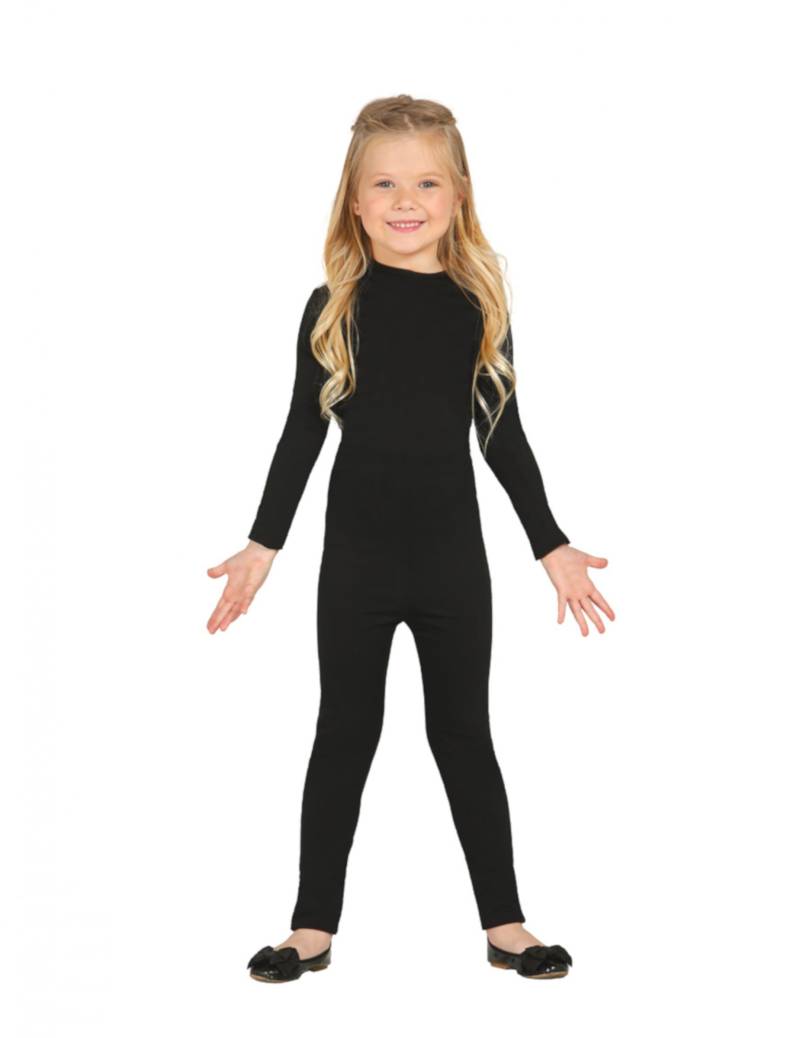 Bodysuit für Kinder Faschingskostüm schwarz von FIESTAS GUIRCA, S.L.