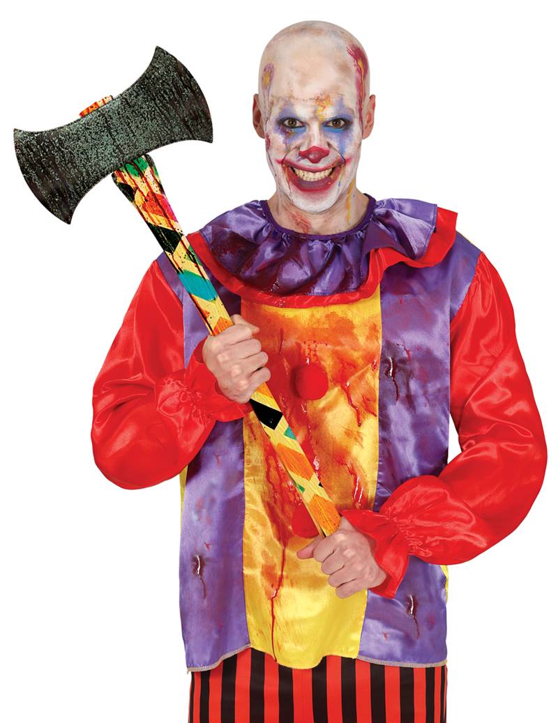 Clown Axt Bunt 73 cm Halloween Deko Clown Axt Bunt 73 cm Halloween Deko von FIESTAS GUIRCA, S.L.