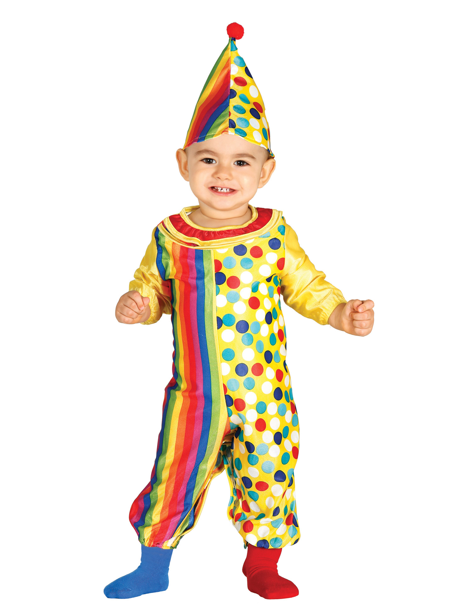 Clown-Kleinkindkostüm von FIESTAS GUIRCA, S.L.