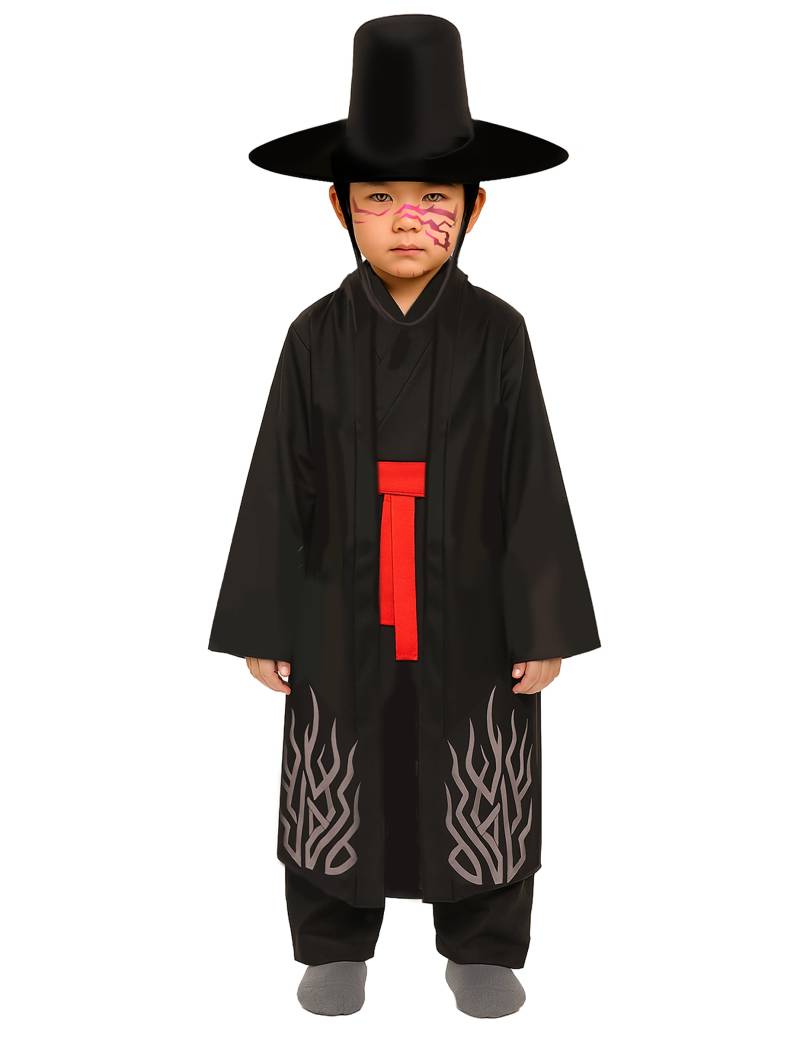 Dämonen Kostüm Kinder mit Gürtel, Hut, Hose und Oberteil von FIESTAS GUIRCA, S.L.