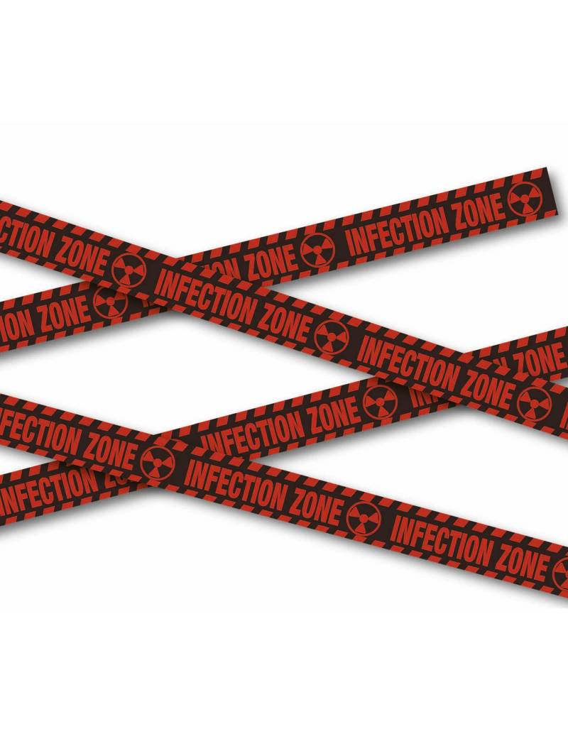 Dekorationsbanner Infection Zone 6m Warnband für Halloween Deko Dekorationsbanner Infection Zone 6m Warnband für Halloween Deko von FIESTAS GUIRCA, S.L.