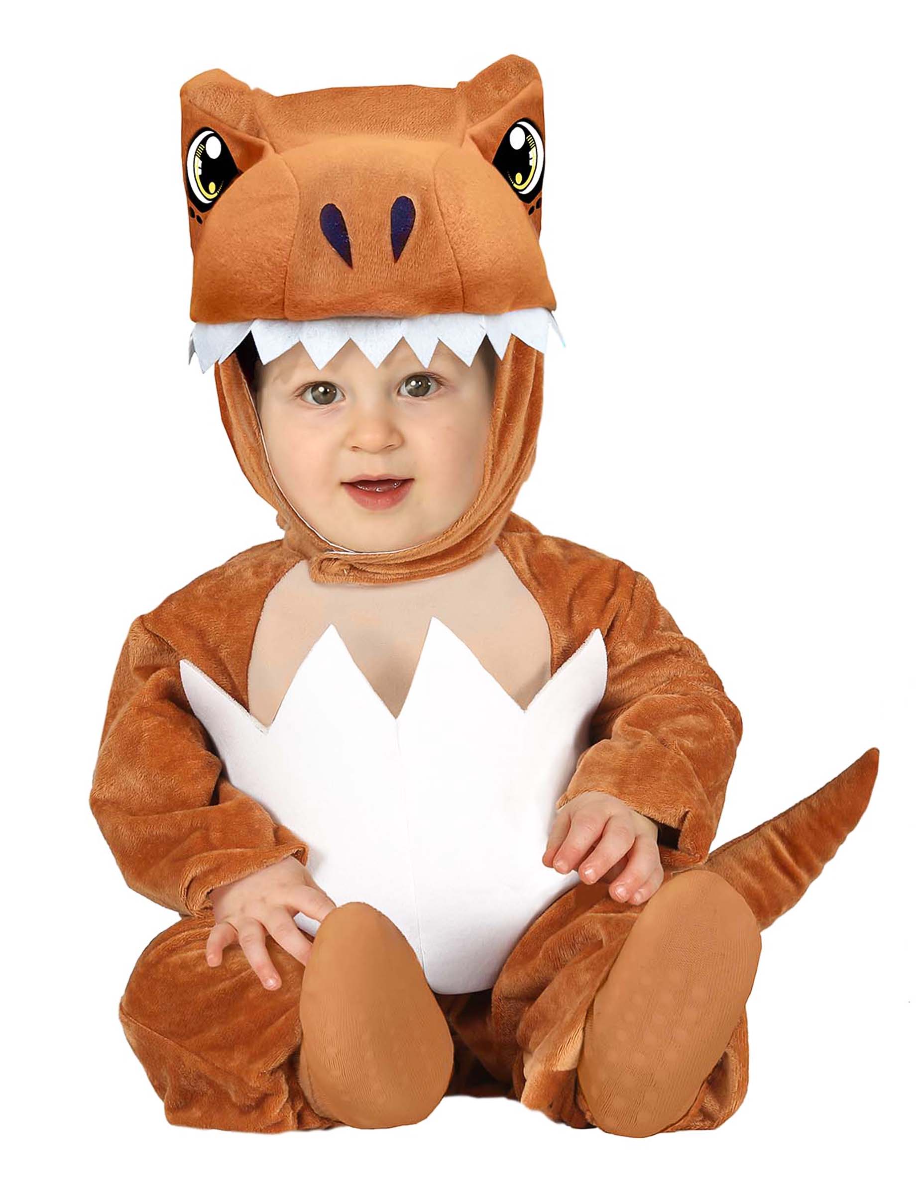 Dinosaurier Kostüm für Babys Braun von FIESTAS GUIRCA, S.L.