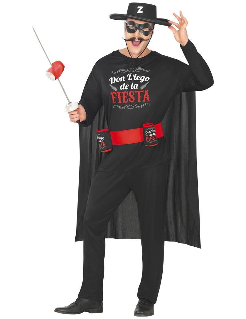 Don Diego de la Fiesta Kostüm Erwachsene von FIESTAS GUIRCA, S.L.