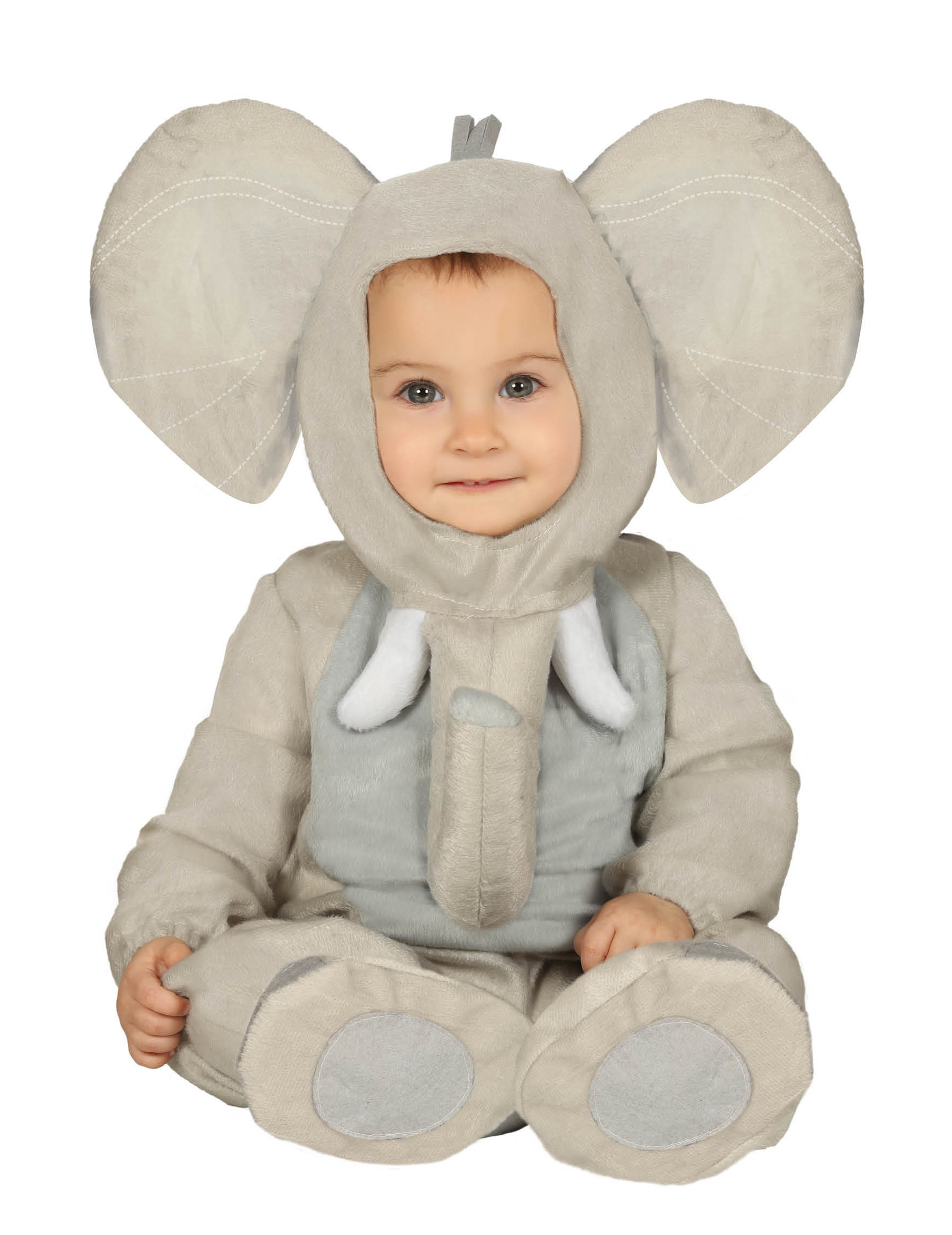 Elefanten-Kostüm für Babys Baby-Tier-Kostüm grau von FIESTAS GUIRCA, S.L.