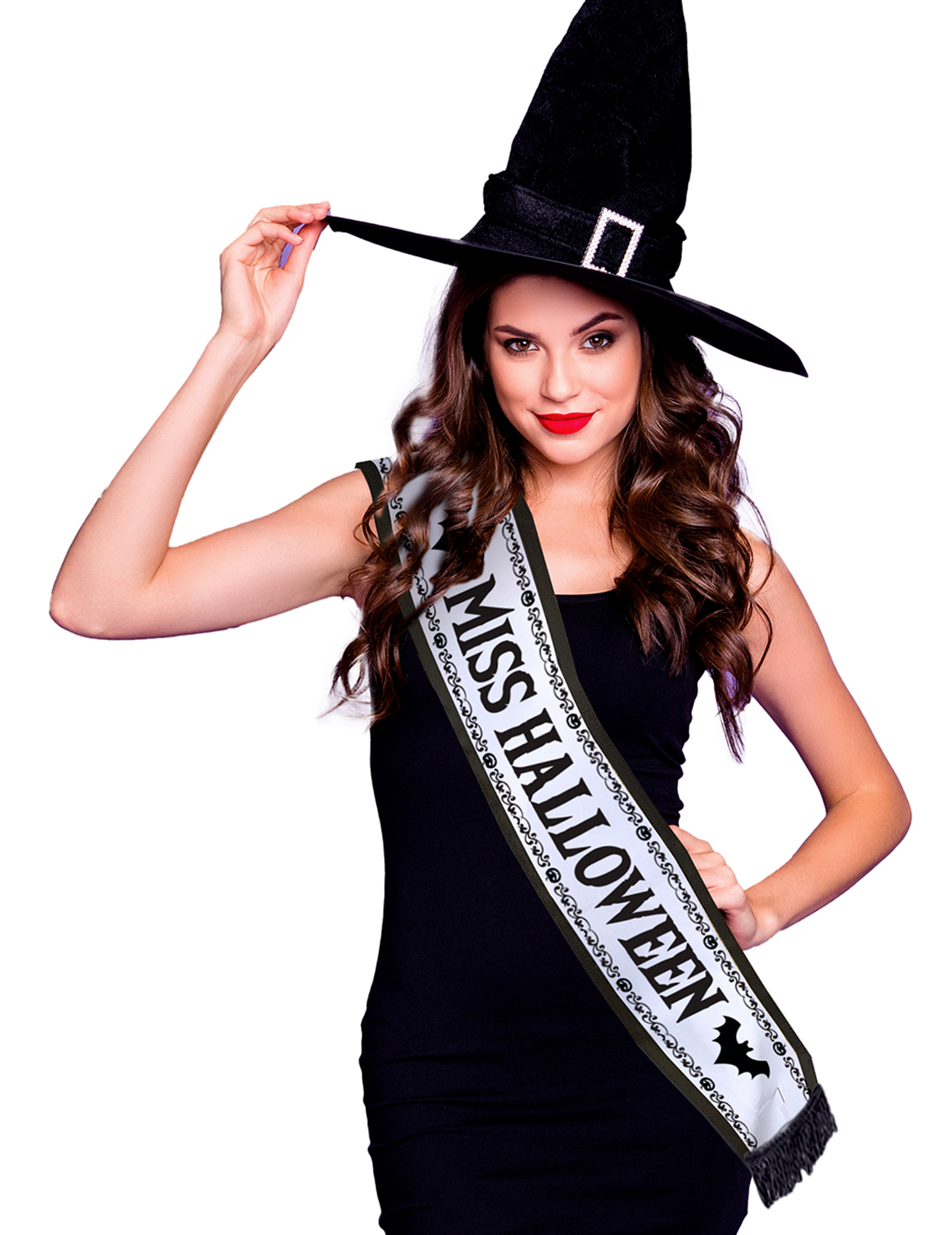 Erwachsenen Miss Halloween Schal von FIESTAS GUIRCA, S.L.