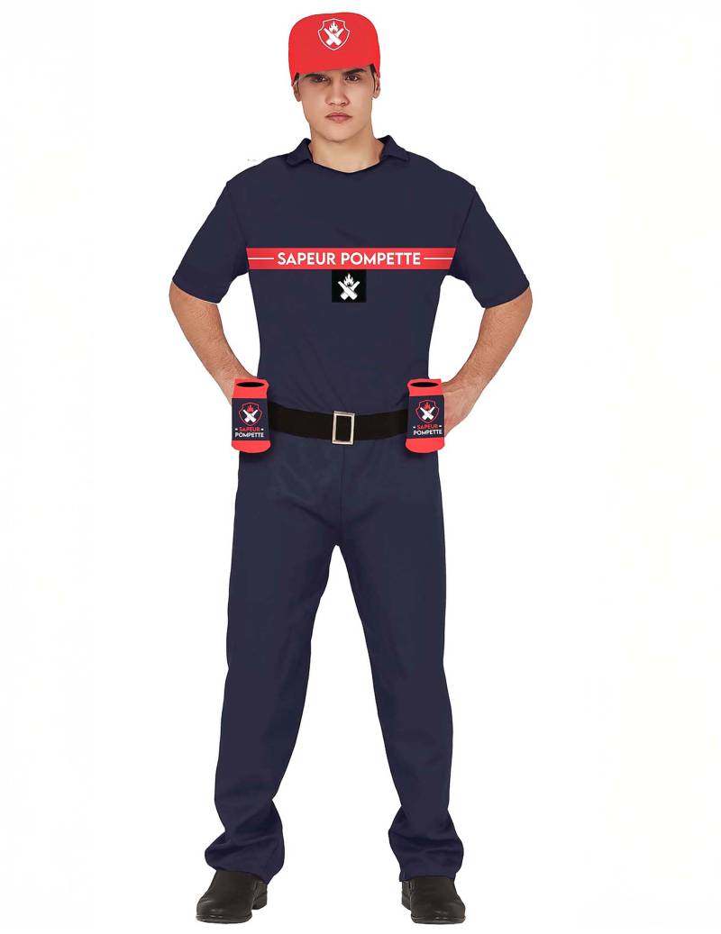 Feuerwehrmann Kostüm für Erwachsene von FIESTAS GUIRCA, S.L.